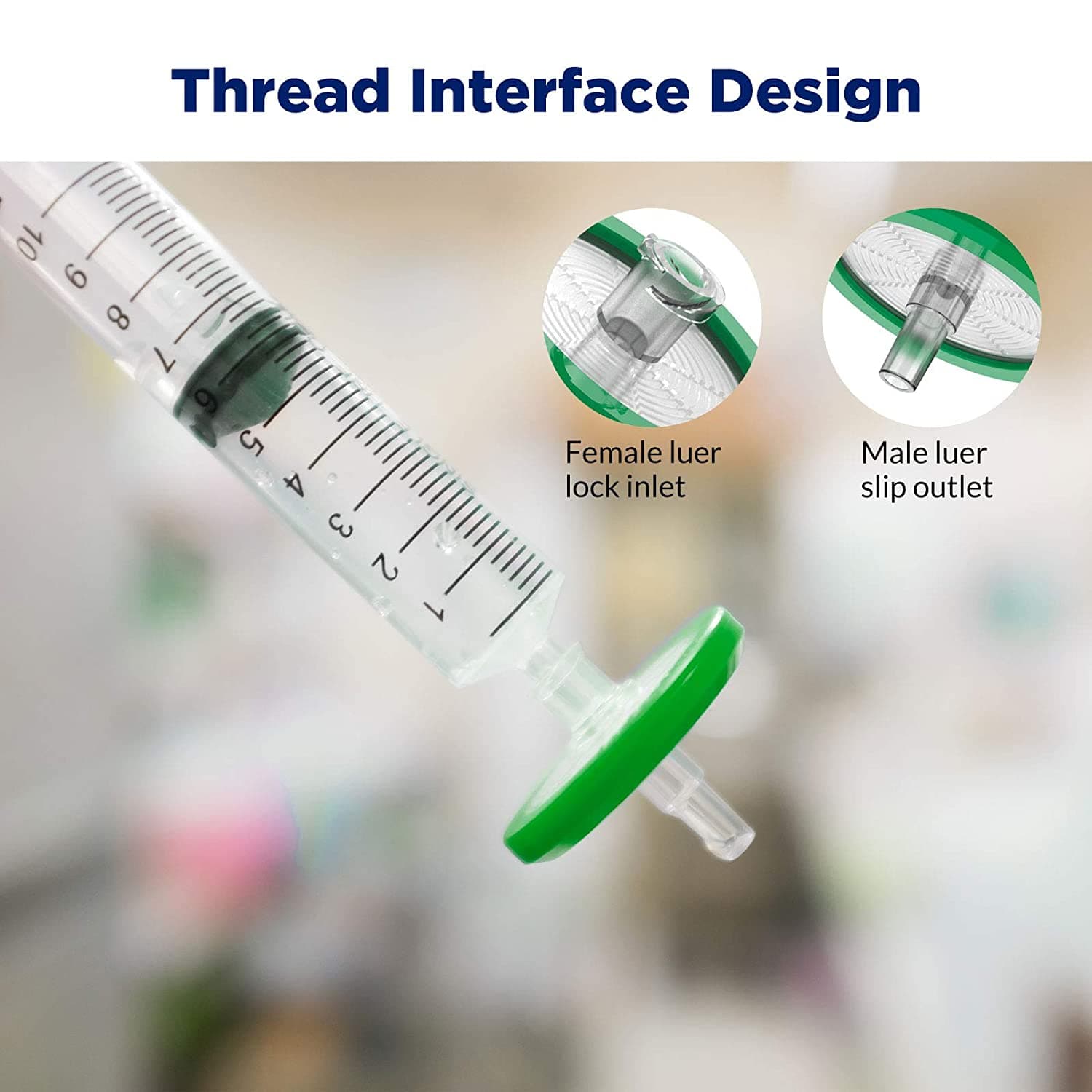 preparation Lab disposable 13mm hplc syringe filters